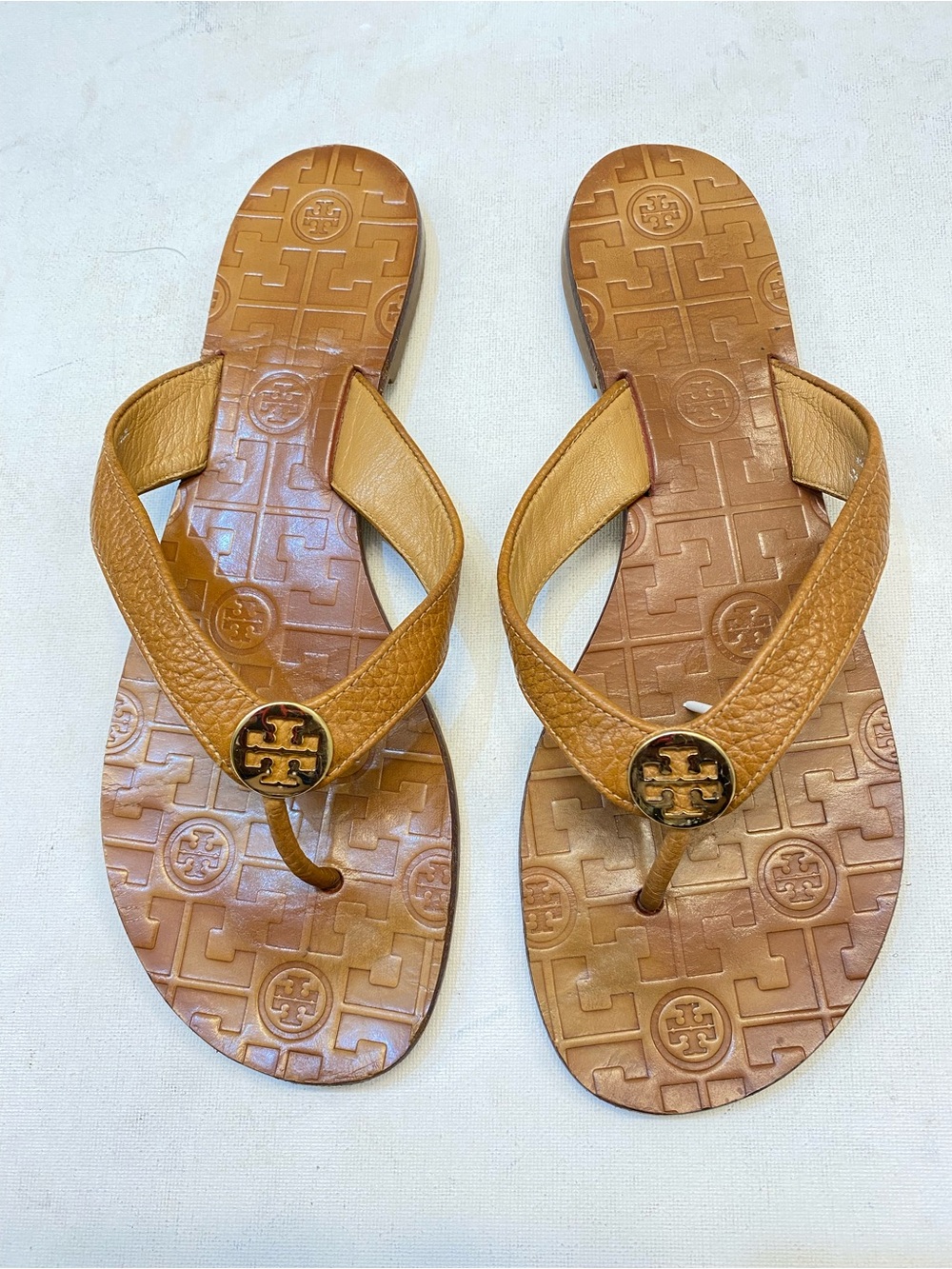 Tory Burch Thora Sandal, great condition, great bottom clean sandal Size 8/ 8.5M